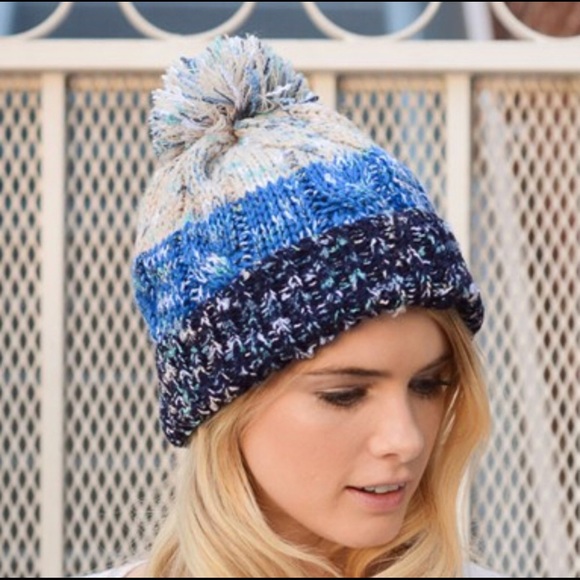 Pom Pom Beanie - Picture 2 of 3